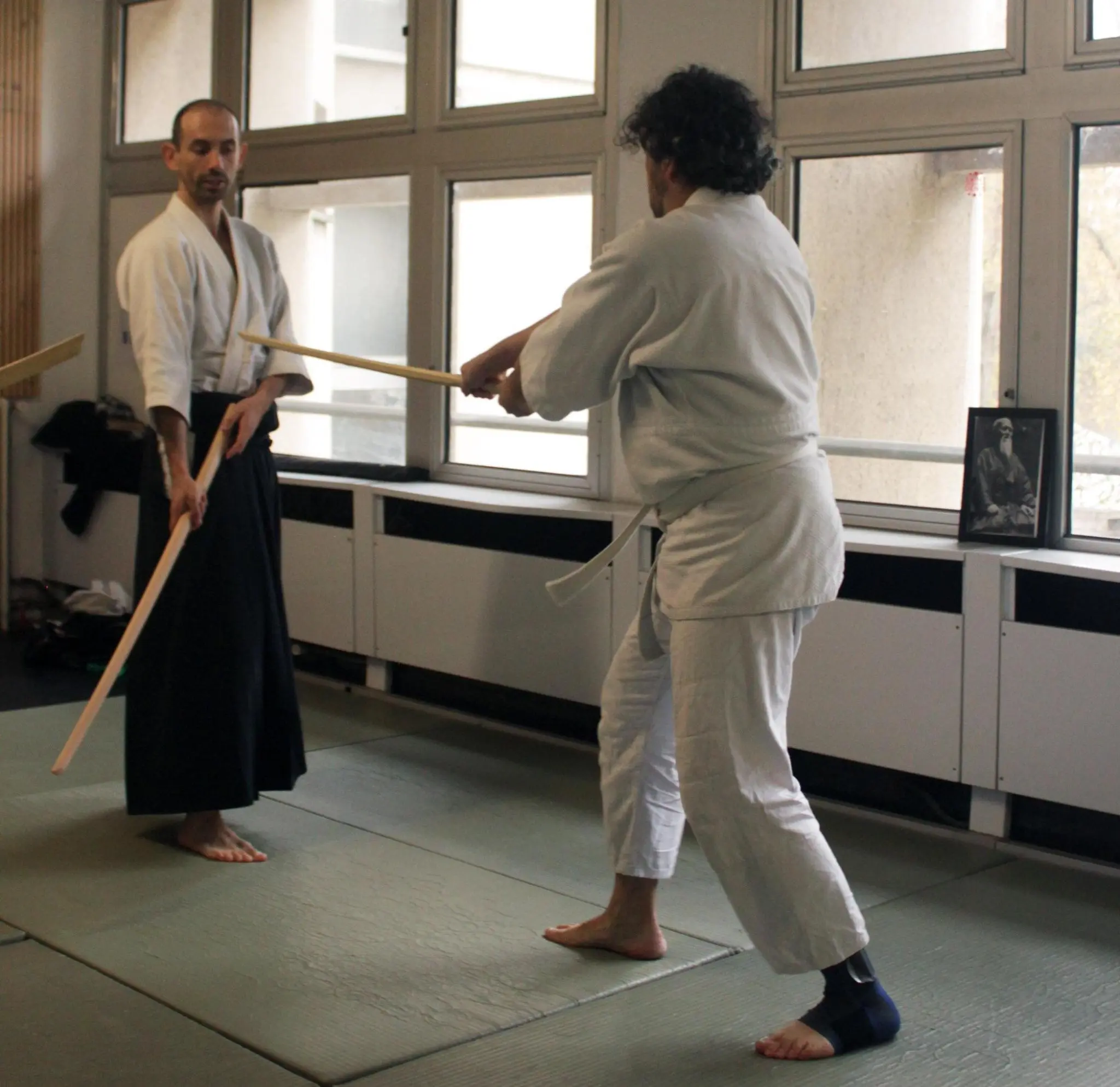 Aïkido avec bokken à Strasbourg
